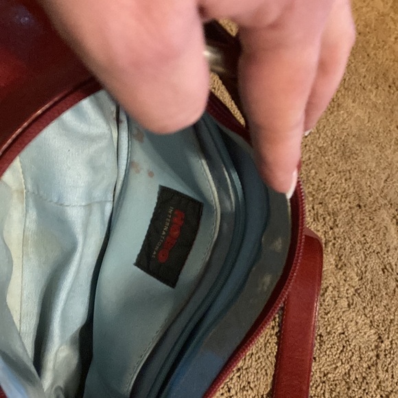 Hobo red leather handbag - Picture 3 of 3